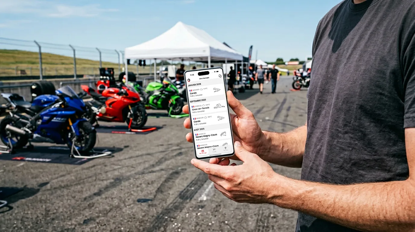 Un compagnon de piste dans la poche de chaque pilote