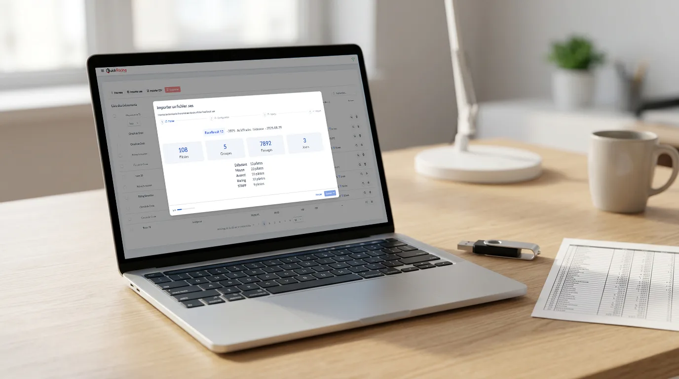 Import de fichiers RaceResult .ses