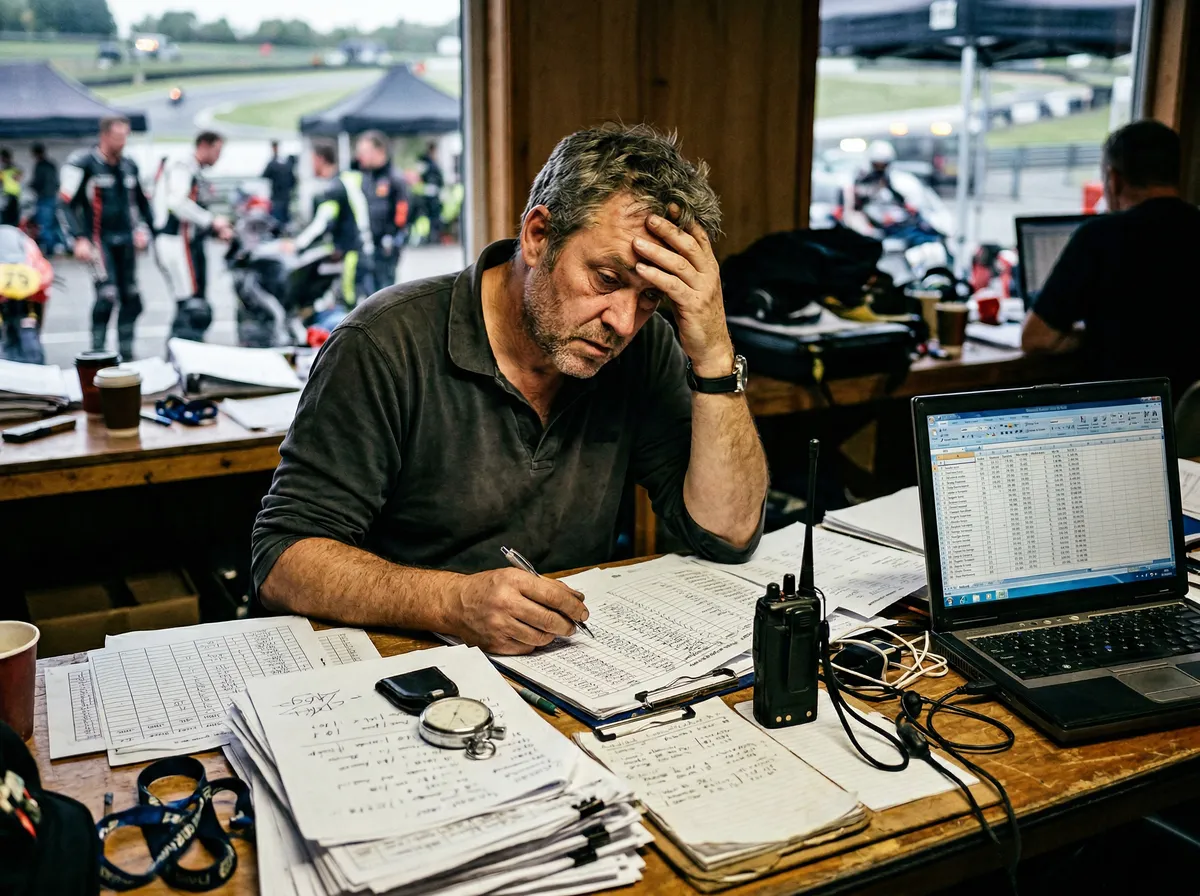 Organisateur de roulage moto débordé par les méthodes manuelles