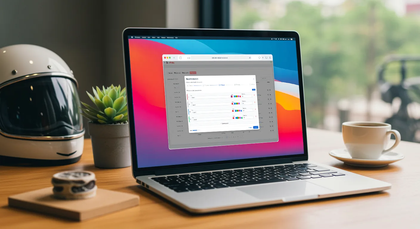 Assistant de création de roulage Quick Racing